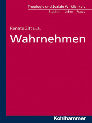 cover image of Wahrnehmen
